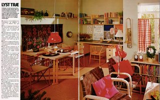Indretning 1970érne - dansk design - danmark - møbler - indretning