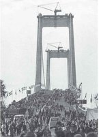Lillebæltsbroen - den nye lillebæltsbro - 1970 - Lillebælt - bro
