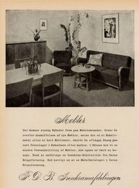 FDB - fdb møbler - Børge Mogensen - annonce - 1942